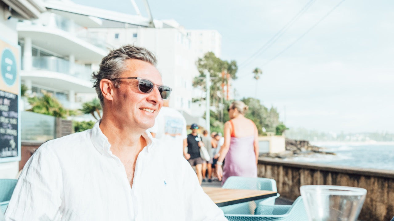 Christophe Hoppé at Shelly Beach, Manly